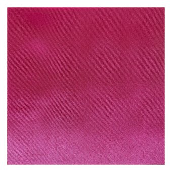 Cerise Silky Satin Fabric by the Metre
