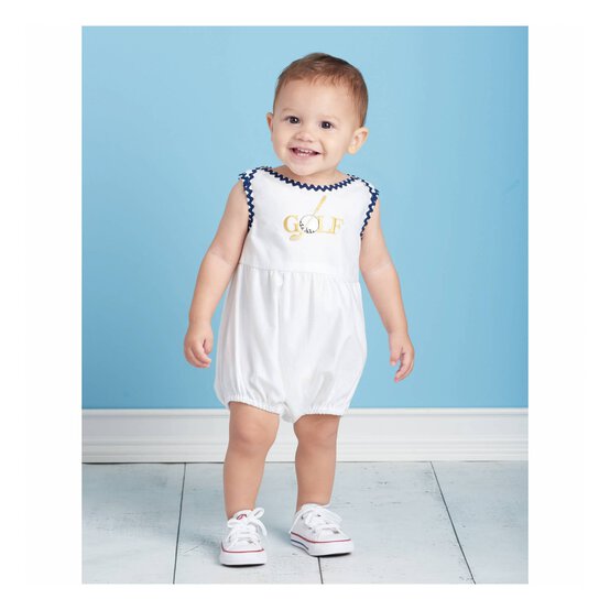 Simplicity Baby Romper Sewing Pattern S9557 (XXS-L) image number 6