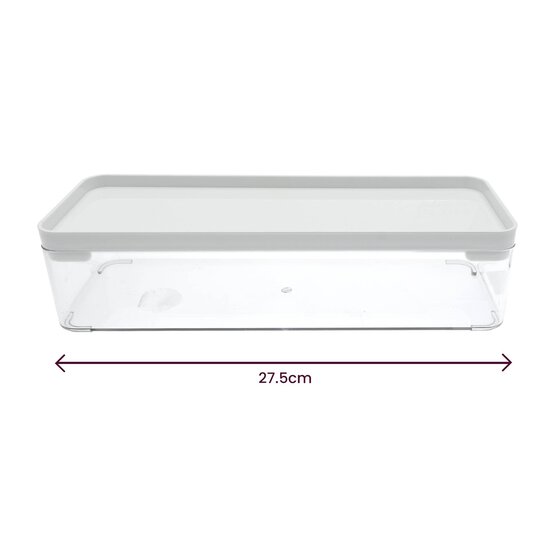 Stackable Storage Box Set 640ml and 1.2L 3 Pack image number 4