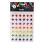 Mixed Bright Adhesive Gems 10mm 42 Pack image number 2