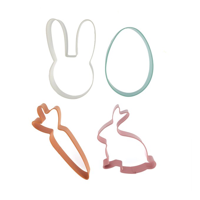Easter Cookie Cutters 4 Pack