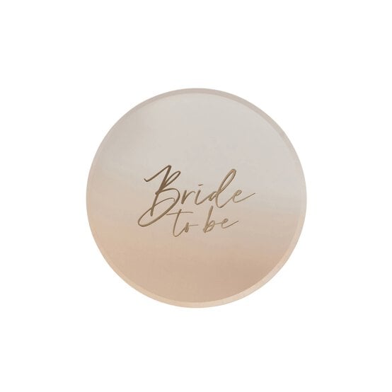 Pink Bride to Be Plates 8 Pack image number 2
