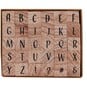Atterton Mini Alphabet Wooden Stamp Set 30 Pieces image number 3