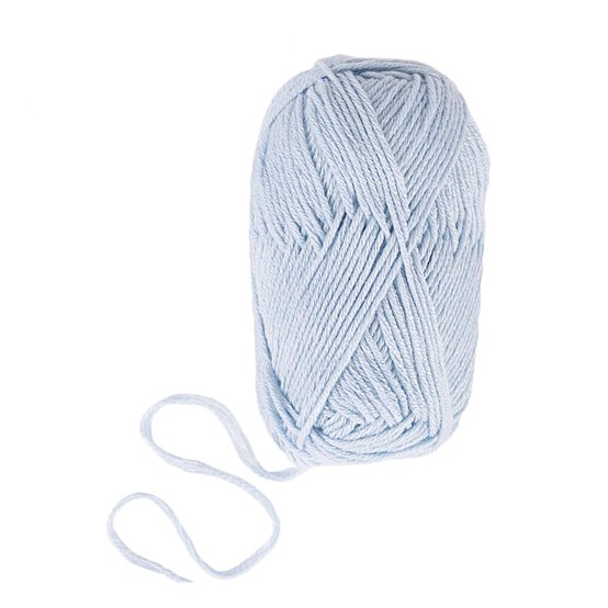 Knitcraft Light Blue Tiny Friends Yarn 25g image number 3