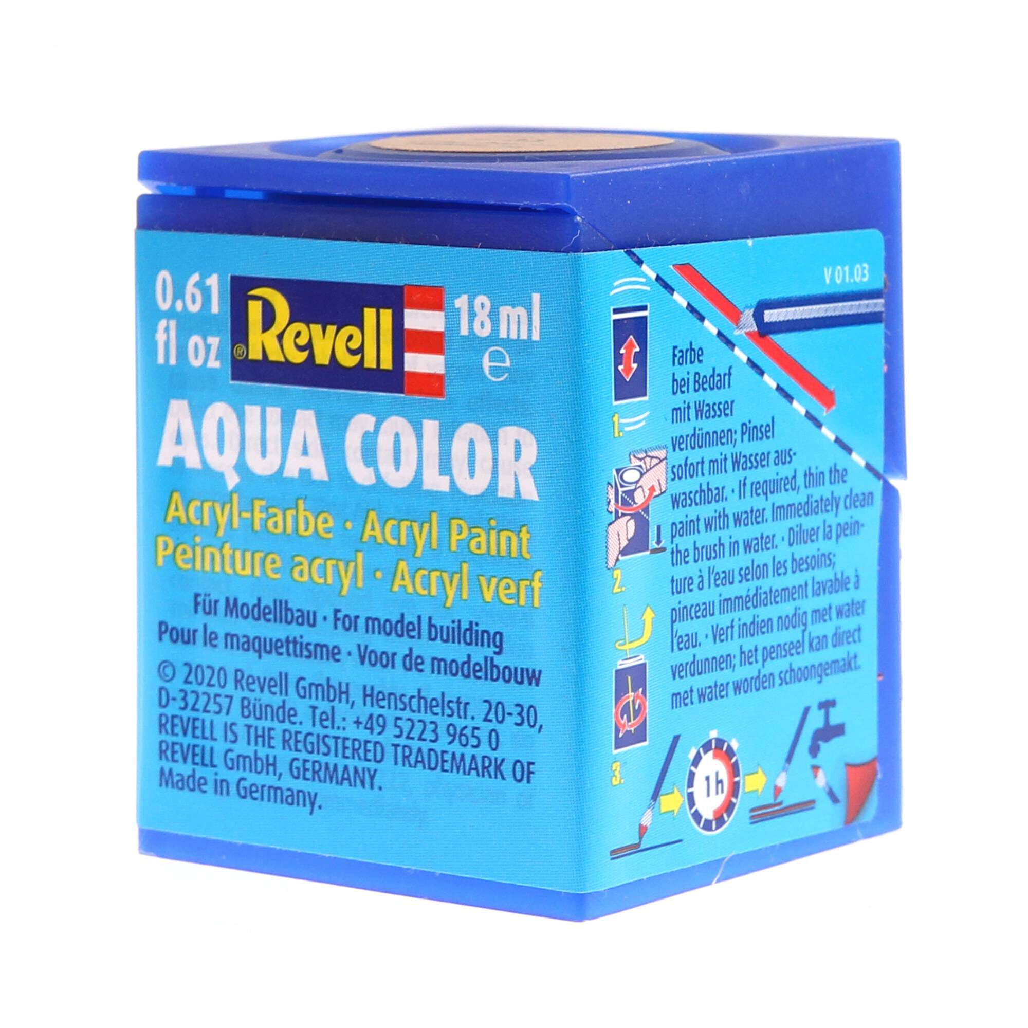 Revell Flesh Matt Aqua Colour Acrylic Paint 18ml (135) Hobbycraft