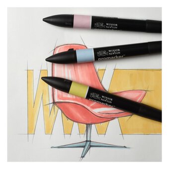 Winsor & Newton Pastel Tones 2 Promarkers 3 Pack