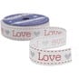 Red Love Satin Ribbon 16mm x 4m image number 3