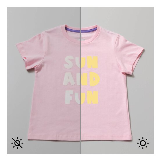 Cricut Yellow UV-Activated Colour-Changing Iron-On 12 x 19 Inches image number 3