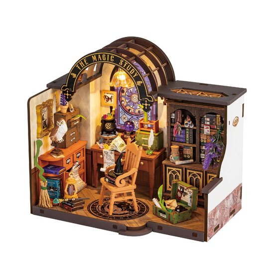 Rolife The Magic Study Miniature House Kit image number 2