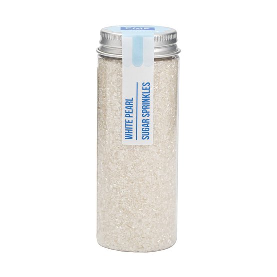 PME White Pearl Sugar Crystal Sprinkles 112g image number 1