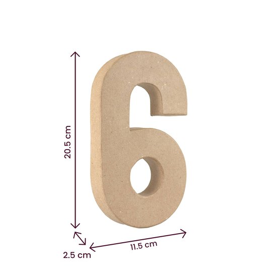 Mache Number 6 20cm image number 5