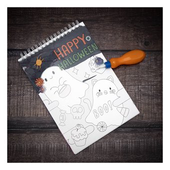 Halloween Water Magic Colouring Book