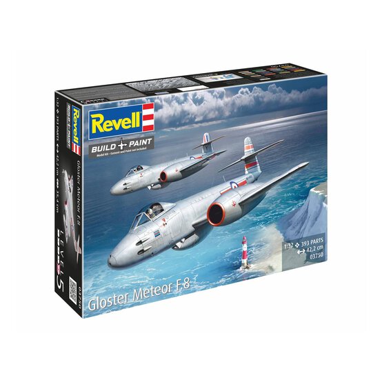 Revell Gloster Meteor F.8 Model Kit 1:32 image number 1