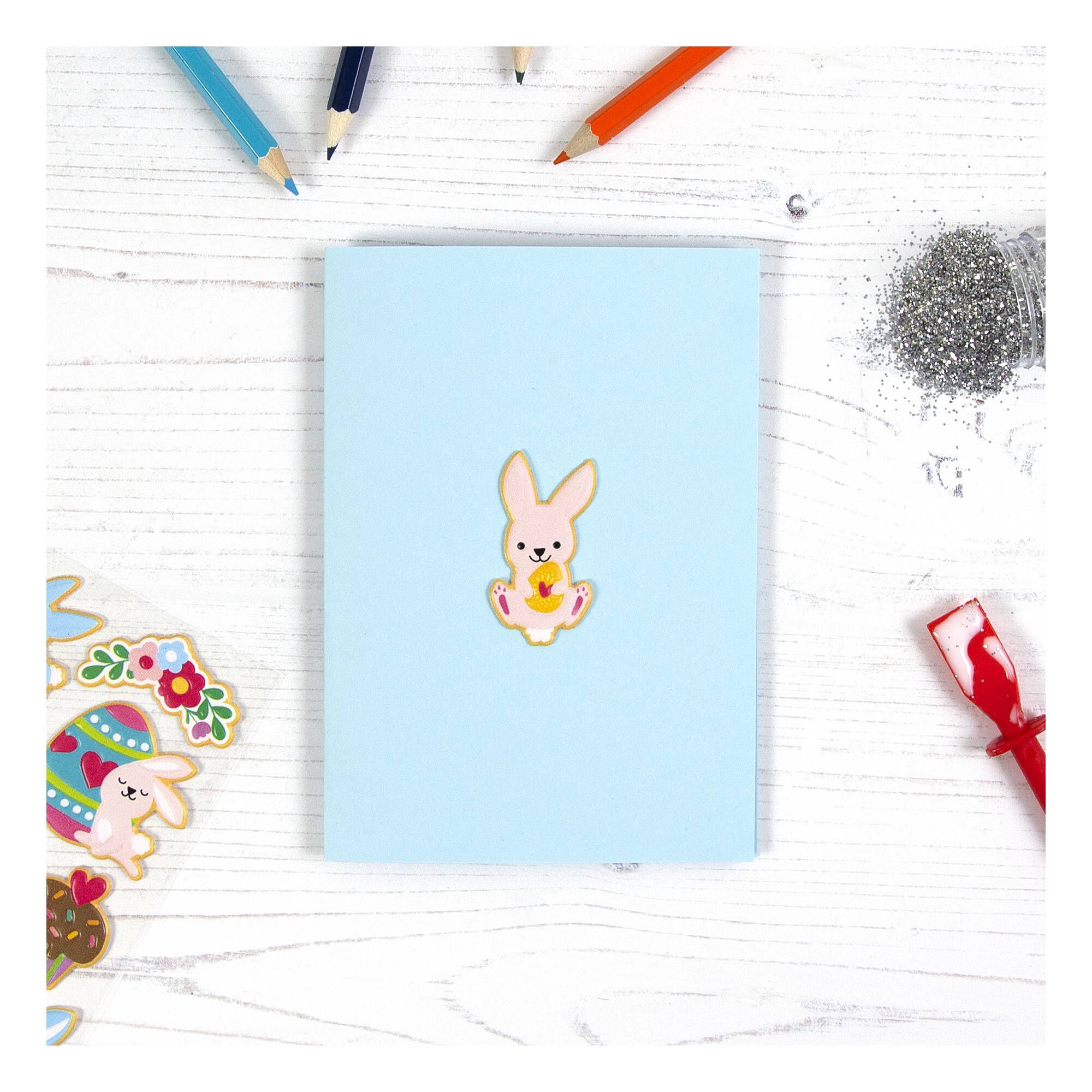 Bunny Easter Stickers Hobbycraft