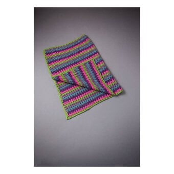 FREE PATTERN Crochet Granny Stripe Blanket