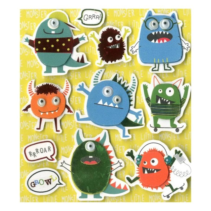 Express Yourself Monster Card Toppers 11 Pieces image number 1