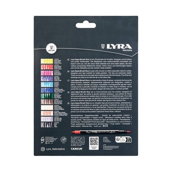 Lyra Assorted Aqua Brush Duo 12 Pack  image number 3