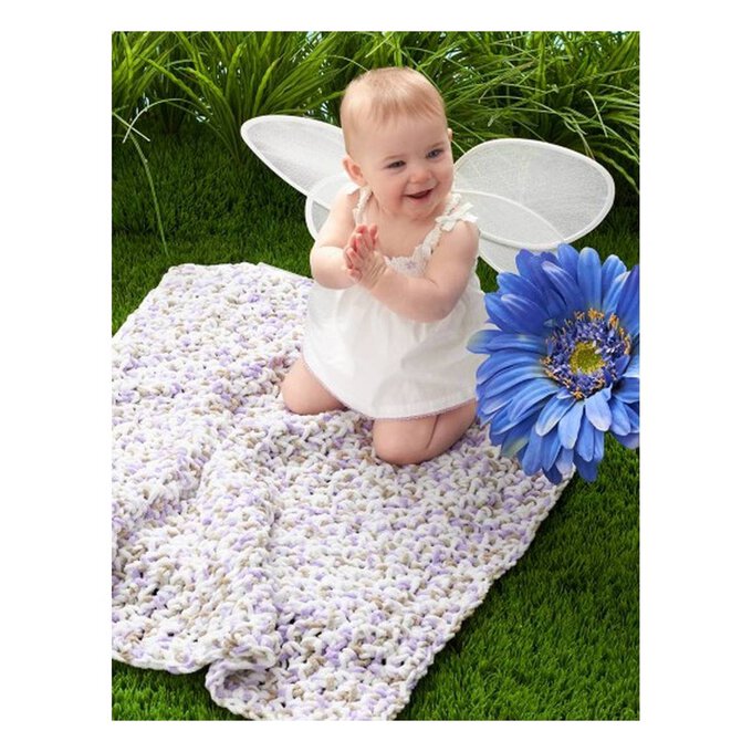 FREE PATTERN Bernat Simple Baby Blanket Hobbycraft