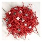 Red Christmas Paper Raffia 30g image number 1
