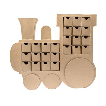 Mache Advent Train 50cm
