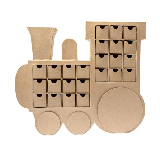 Mache Advent Train 50cm image number 2