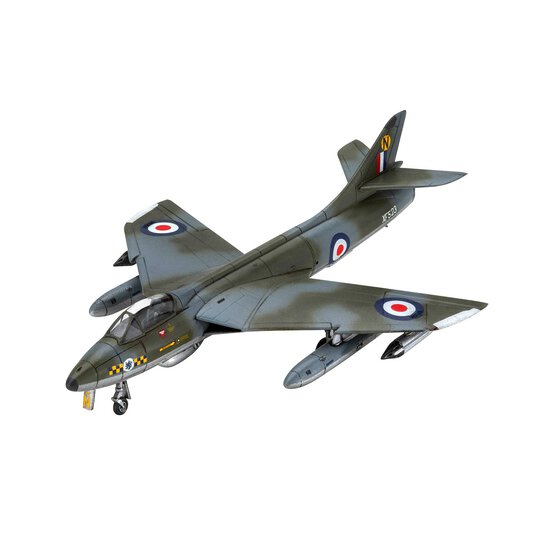 Revell Hawker Hunter FGA.9 Model Set 1:144 image number 2