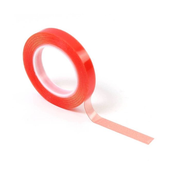 Red Liner Double Sided Clear Tape 6mm x 3m image number 1