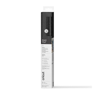 Cricut Black Permanent Shimmer Smart Vinyl 13 x 36 Inches