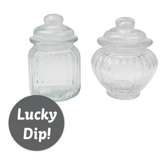 Assorted Sweet Glass Storage Jar image number 1