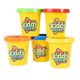 Kiddy Dough Primary Colours 113g 5 Pack  image number 3