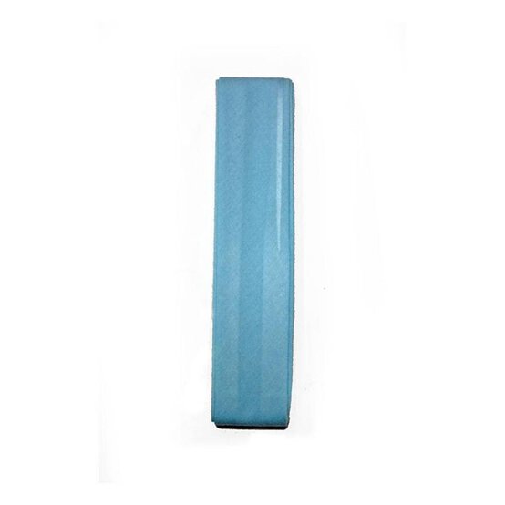Light Blue Poly Cotton Bias Binding 25mm x 2.5m image number 1