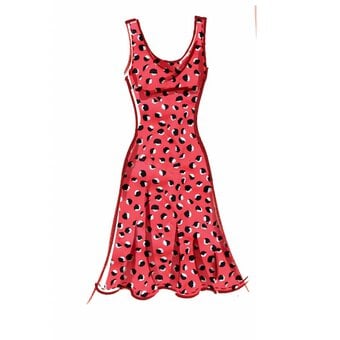 McCall’s Skye Dress Sewing Pattern M8106 (L-XXL) image number 4