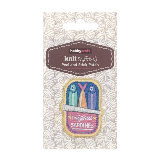 Original Sardines Peel and Stick Patch  image number 4