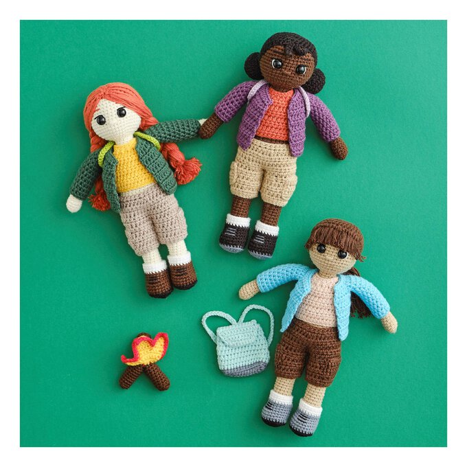 Knitcraft Tiny Friends Go Camping Digital Pattern 0328 image number 1