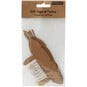 Feather Shaped Gift Tags and Twine 20 Pack image number 3