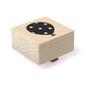 Dotty Balloon Wooden Stamp 3.8cm x 3.8cm image number 2