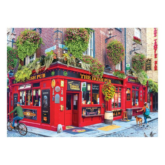 Eurographics Irish Pub Jigsaw Puzzle 1000 Pieces image number 2