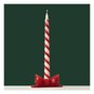 Red and White Spiral Taper Candles 3 Pack image number 1