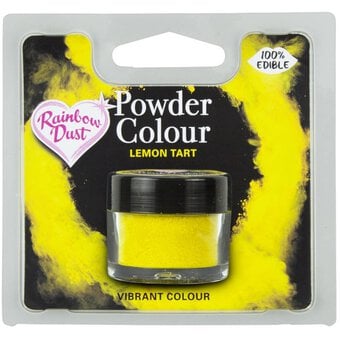 Rainbow Dust Lemon Tart Edible Powder Colour 2g image number 3