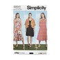 Simplicity Women's Jumpsuit, Dress and Jacket Sewing Pattern S9541 (U5 16-24) image number 2