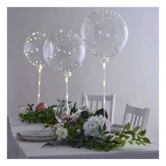 Create & Celebrate Balloons with LED Lights 5 Pack 