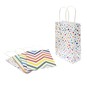Multicolour Party Paper Gift Bags 5 Pack image number 1
