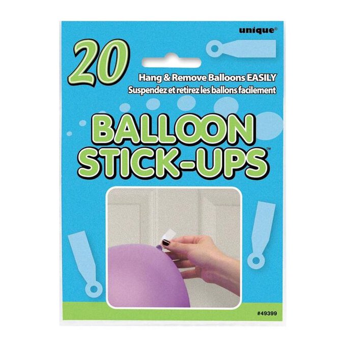 Unique Party Balloon Stick-Ups 20 Pack image number 1
