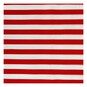 Red and White Stripe Polycotton Fabric by the Metre image number 2