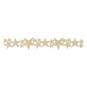 Metallic Star Trim 35mm x 3m image number 2