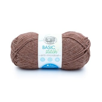 Lion Brand Clay Basic Stitch Anti-Microbial Yarn 100g