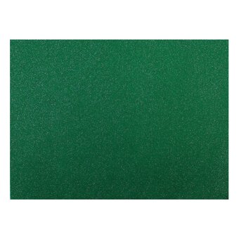 Green Sprinkle Glitter Felt Sheet A4 image number 2