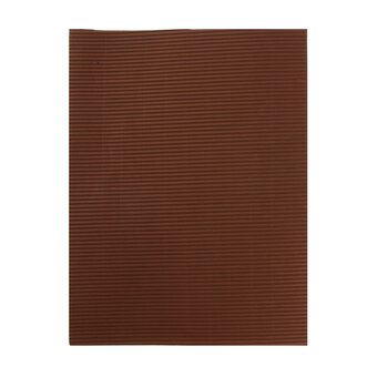 Brown Corrugated Foam Sheet 22.5cm x 30cm