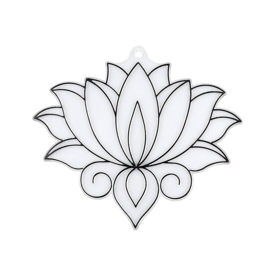 Lotus Plastic Suncatcher image number 4