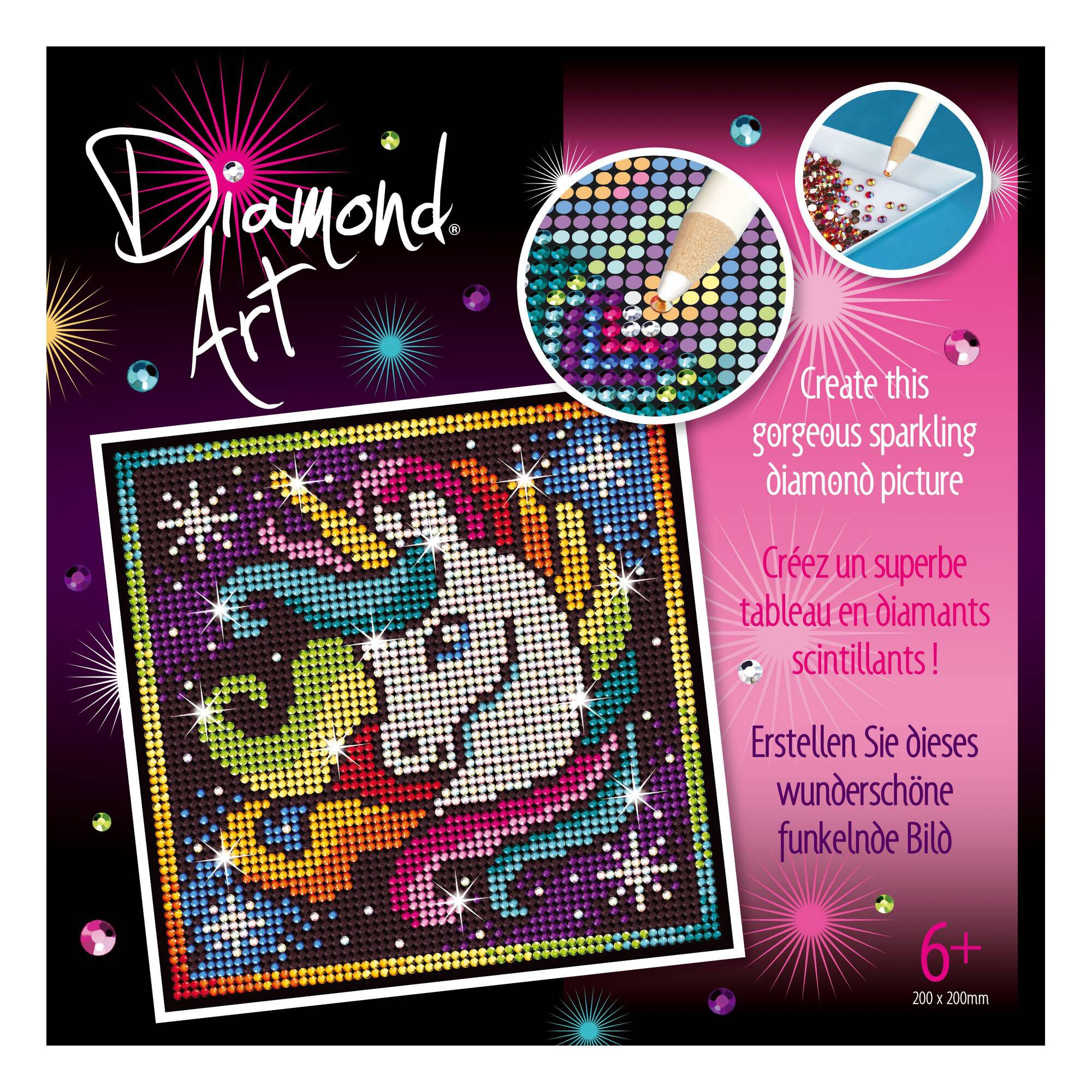 Diamond Art Unicorn Hobbycraft